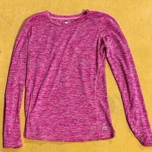 RBX Performance Pink Heathered Top